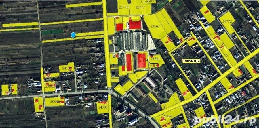 Teren de 2400 mp, în Chirnogi