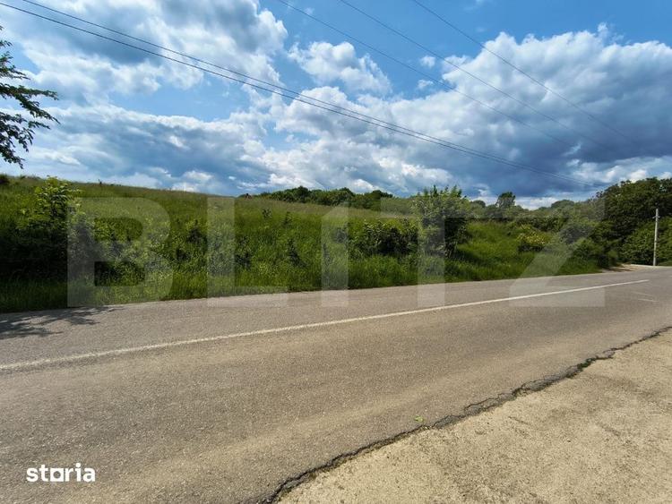Teren de 5000 mp, în Teișani