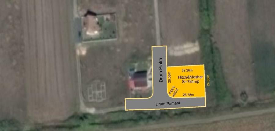 Teren Construcții intravilan de 784 mp, în Săcălaz