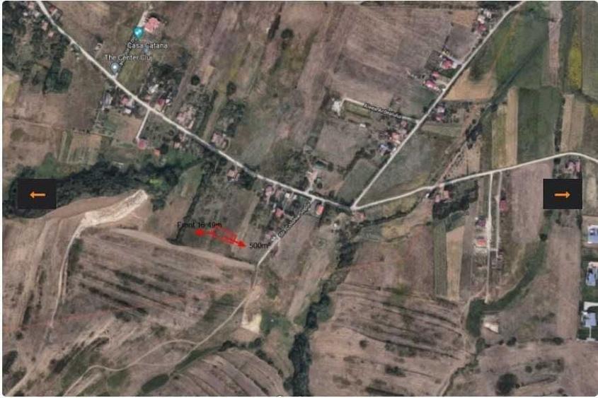 Teren de 500 mp, în Borhanci