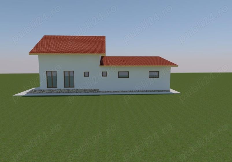 Casă cu 3 camere cu Teren 403 Mp în Roman