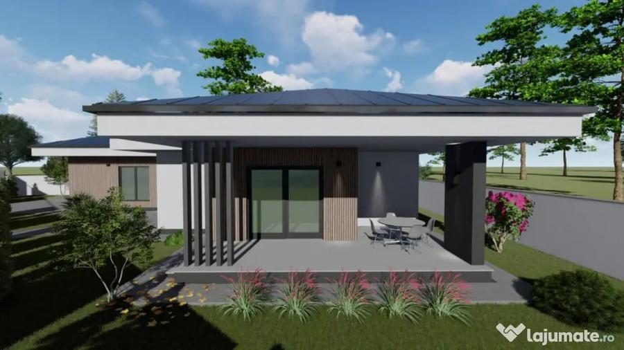 Casă cu 4 camere cu Teren 650 Mp în Central