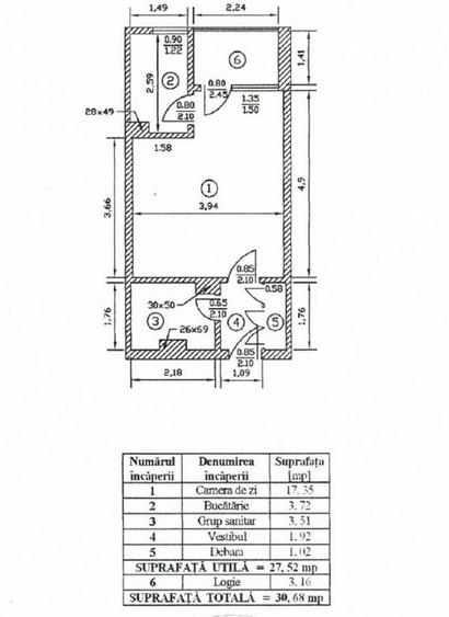 Garsoniera cocheta, Brancoveanu, 64.900€ - 12