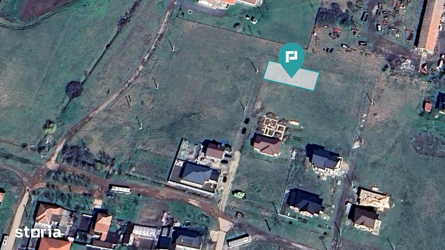 Teren de 512 mp, în Livada
