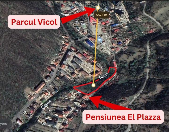 Teren de 4135 mp, în Băile Herculane