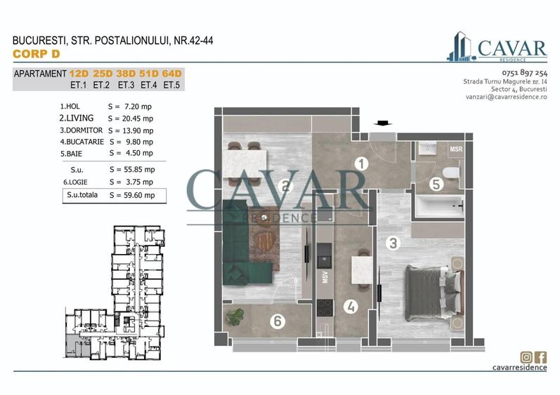 Alege Proiectele Cavar Residence - 18