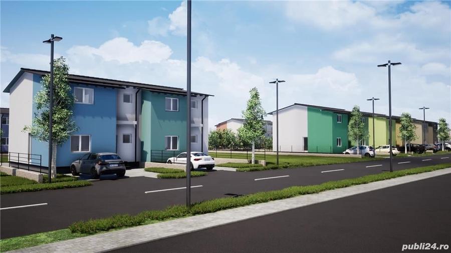 vand teren cu autorizatie de duplex - torontalui Metro2- pret 115 euro m2 - 3