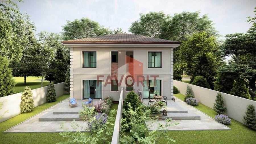 Duplex cu 4 camere cu Canalizare în Moșnița Nouă