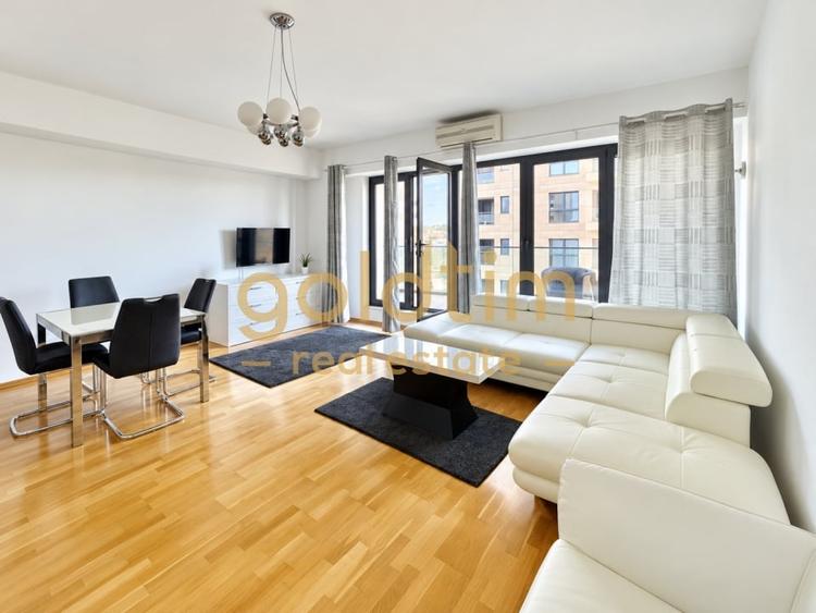 Apartament cu 2 camere semidecomandat, mobilat în Pipera