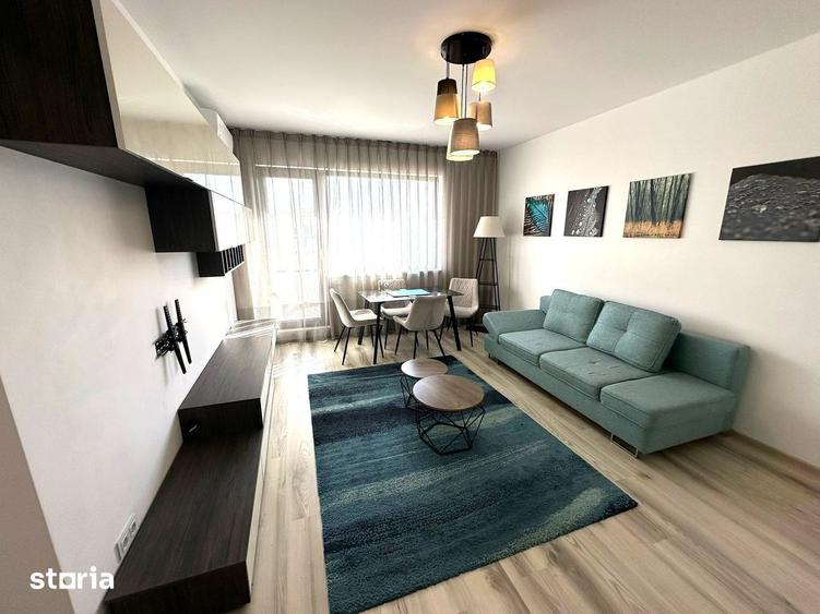 Apartament cu 2 camere, mobilat în Băneasa