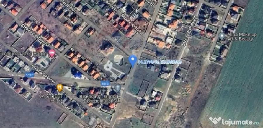 Teren de 1193 mp, în Malu Mare