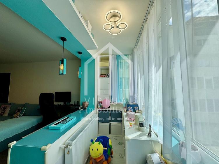 Apartament cu 2 camere semidecomandat, mobilat în Arhitecților - Calea Cisnădiei