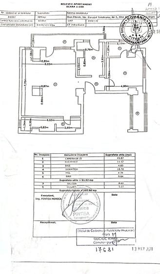 Apartament cu 2 camere în Ultracentral