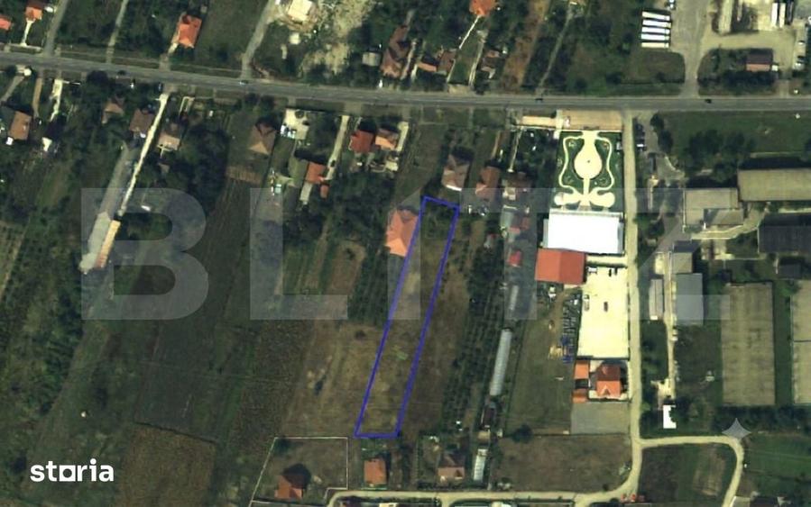 Teren de 3089 mp, în Odoreu