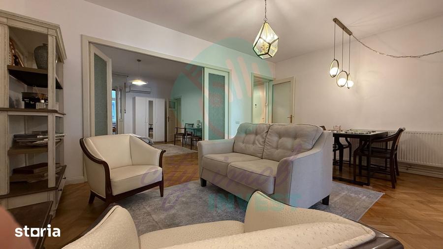 Apartament cu 3 camere în Dorobanți