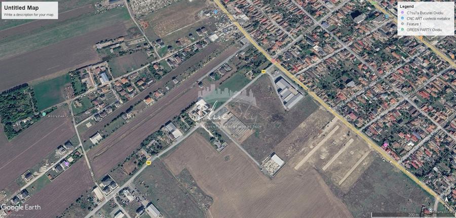 Teren Construcții intravilan de 3000 mp, în Ovidiu