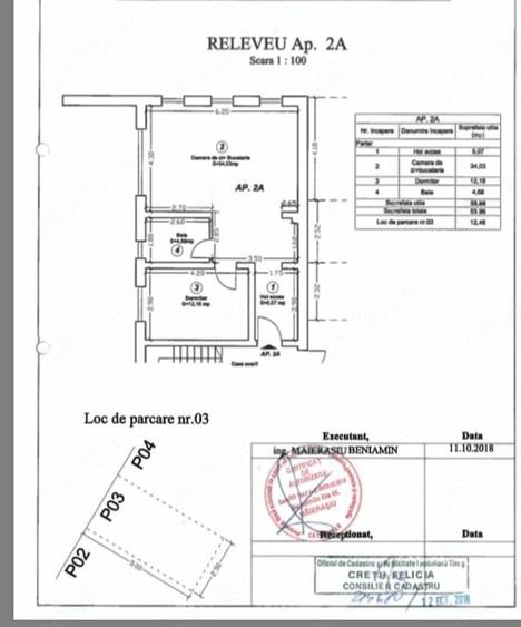 Apartament cu 2 camere decomandat în Dumbrăvița