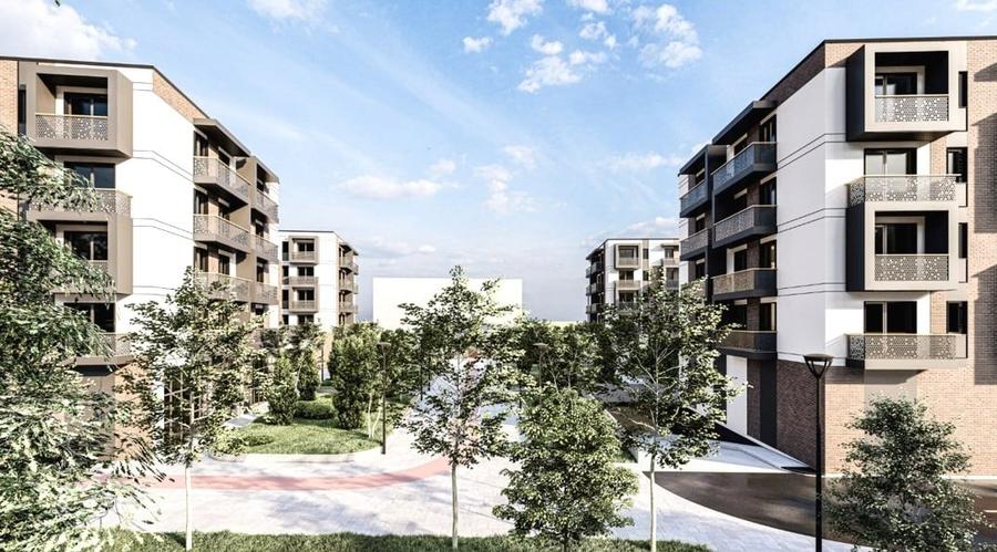 Apartament 1 camera, 41 mp, bloc nou Bucium - Visan, 63.000 euro - 1