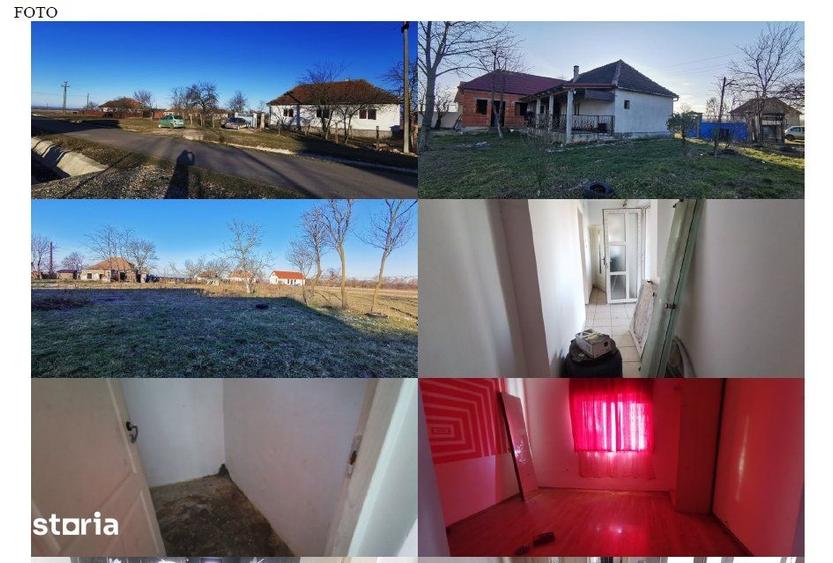Casă cu 2 camere cu Teren 1029 Mp în Tileagd