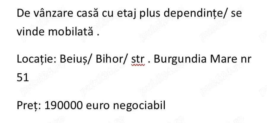 Casă cu Teren 600 Mp în Central