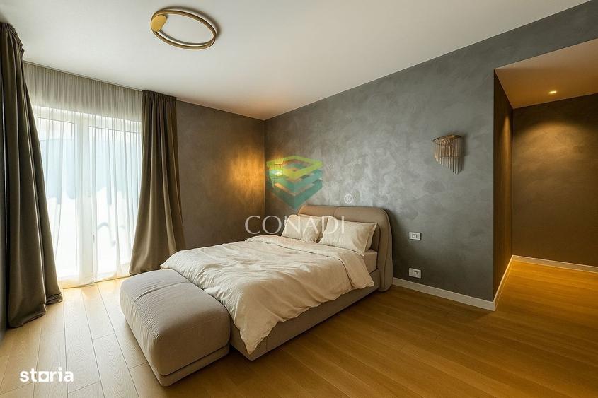 Apartament cu 4 camere, mobilat în Herăstrău
