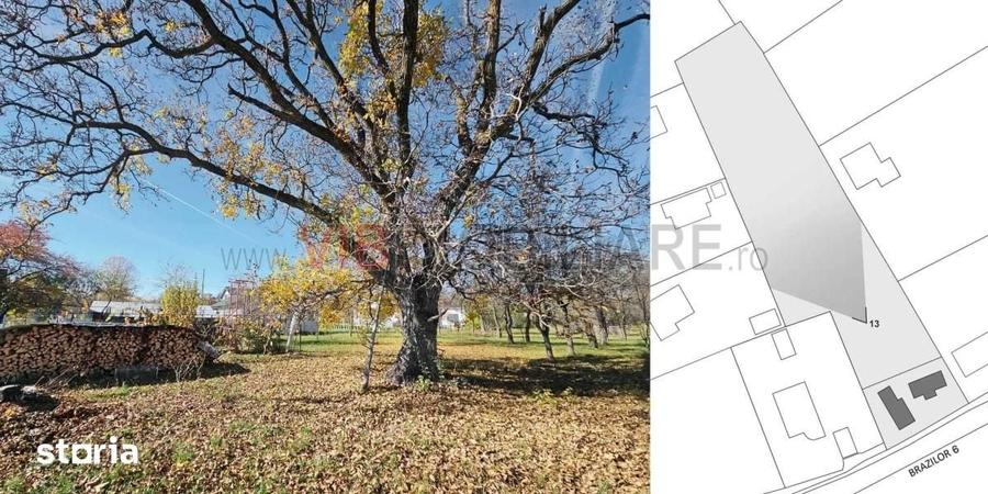 Teren de 3163 mp, în Brebu