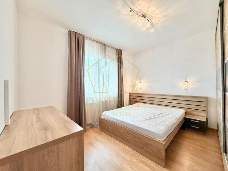 Apartament cu 2 camere semidecomandat, mobilat în Giroc