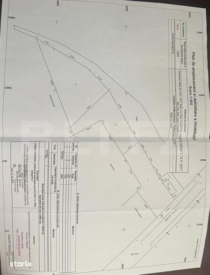 Teren de 2966 mp, în Lunca
