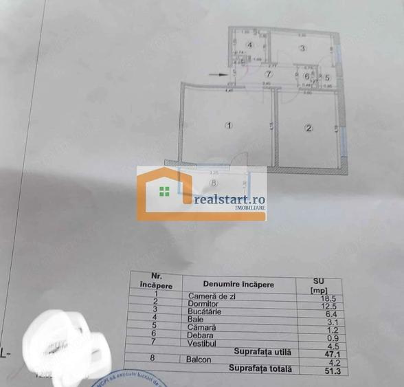 Titan, Bloc anvelopat, Langa Bebe Tei, Scoala, Metrou Titan si Auchan Titan - 1