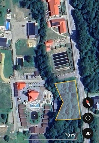 Teren Construcții intravilan de 1000 mp, în Nord-Est