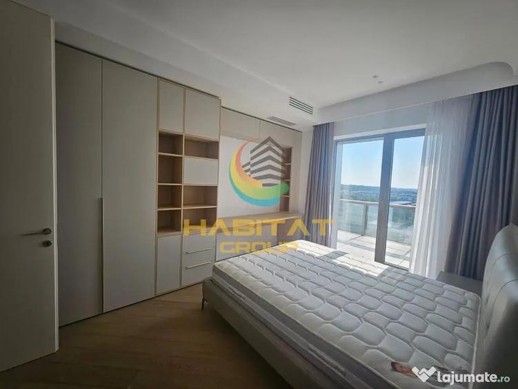 Apartament cu 3 camere semidecomandat în Pipera
