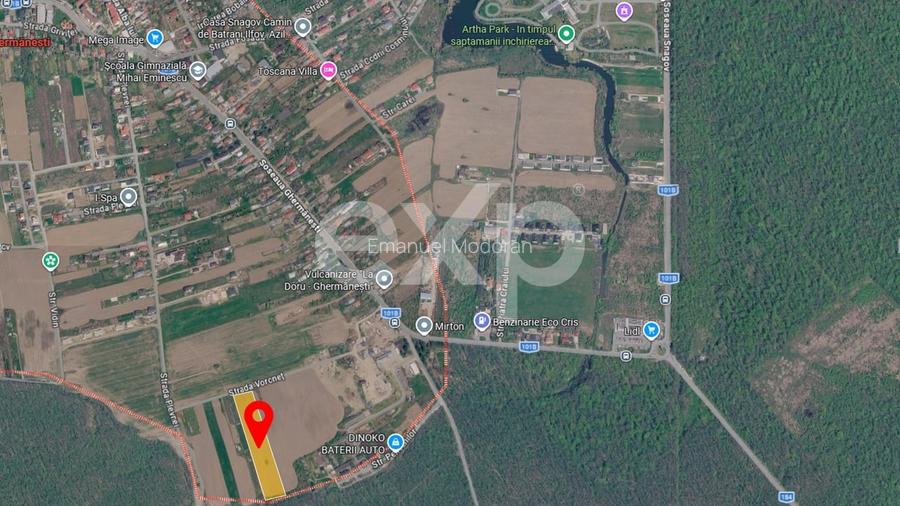 Teren Intravilan Ghermanesti Padure