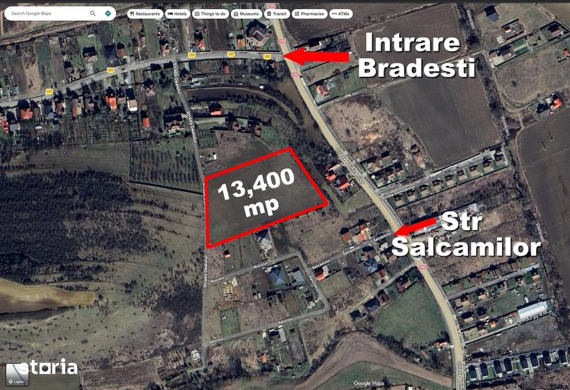 Teren de 13400 mp, în Sântana de Mureș
