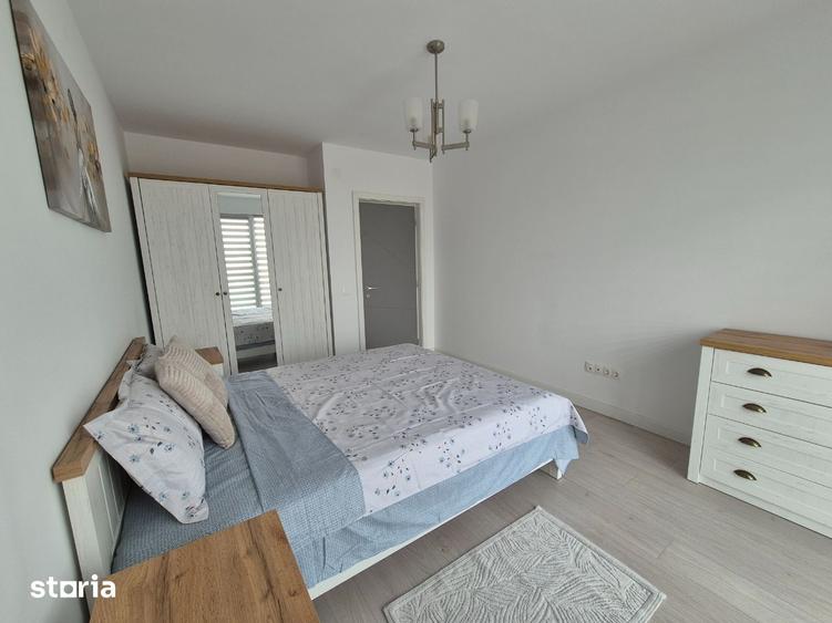 Bdul Bucuresti, nou, ap 2 camere cu centrala si AC, 450 euro, et 4/9 - 2