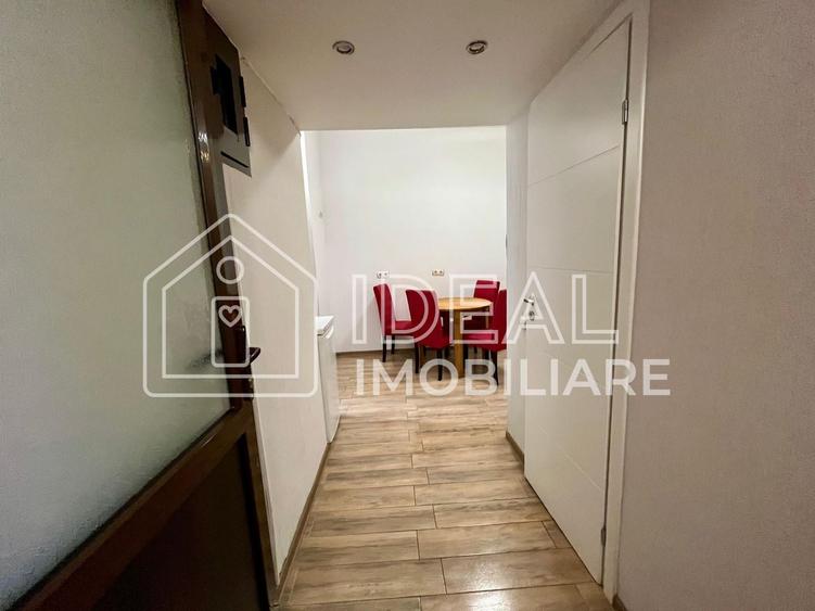 Apartament cu 2 camere semidecomandat, mobilat în Ultracentral