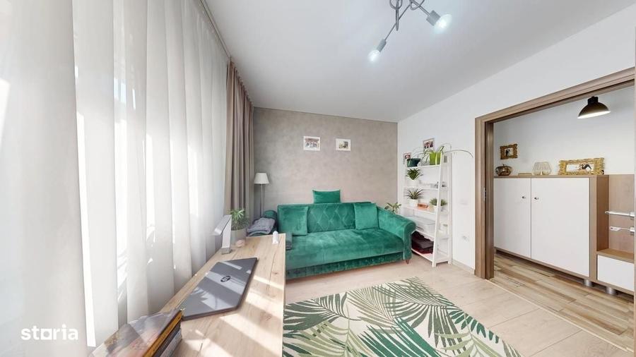 Apartament 2 camere, decomandat, balcon 10 mp, etaj 1, parcare - 4