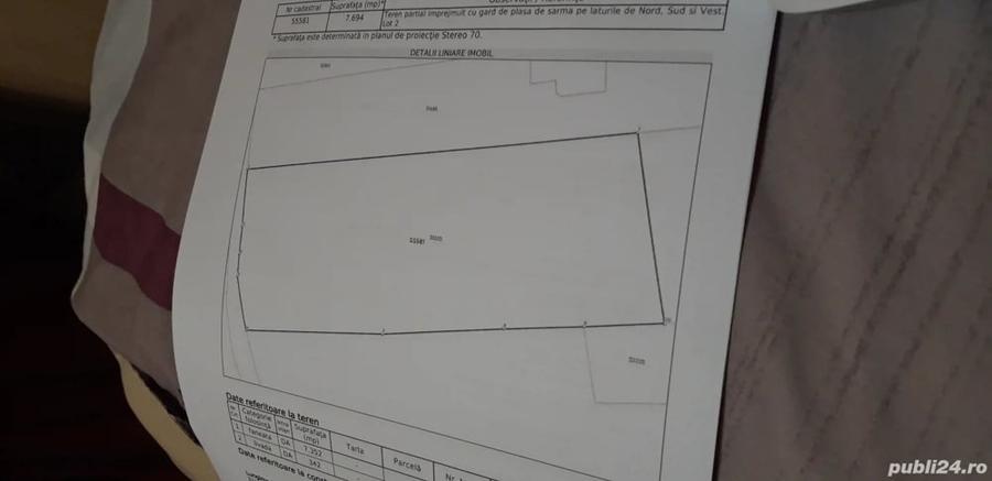 Teren de 7600 mp, în Tureni
