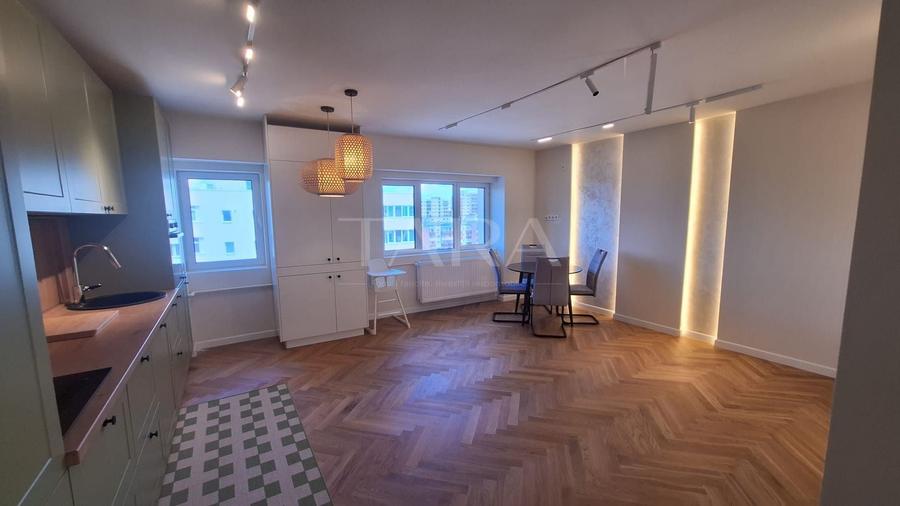 Apartament cu 3 camere semidecomandat, mobilat în Zorilor