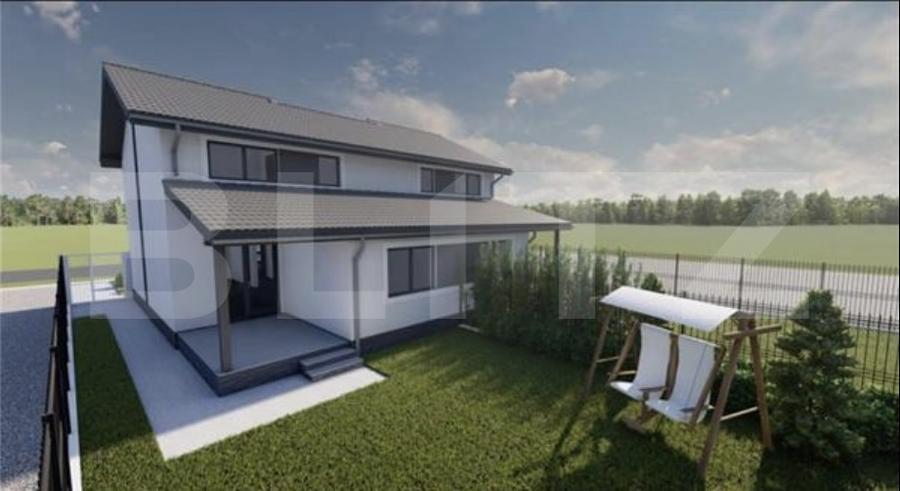 Duplex cu 4 camere cu Canalizare în Săcălaz
