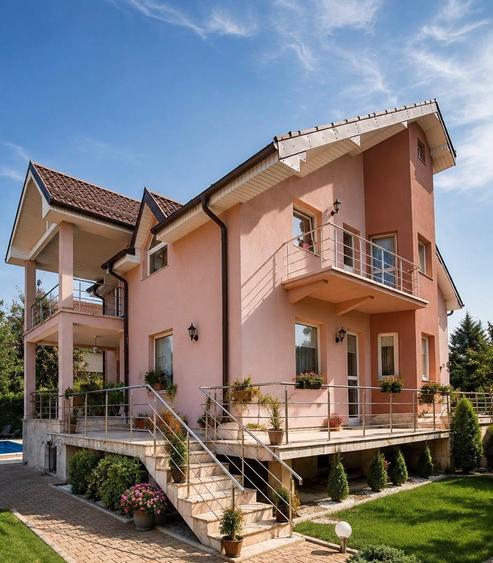 Casă individuală cu 10 camere cu Garaj în Calea Moldovei