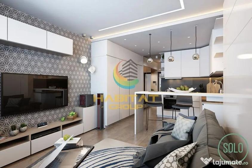 Garsonieră decomandată în Central