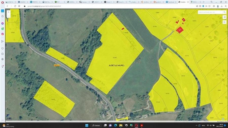 Teren agricol extravilan de 42400 mp, în Nadeș