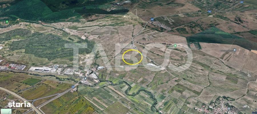 Teren intravilan de vanzare 5.986 mp Dealul Daii Sibiu - 4