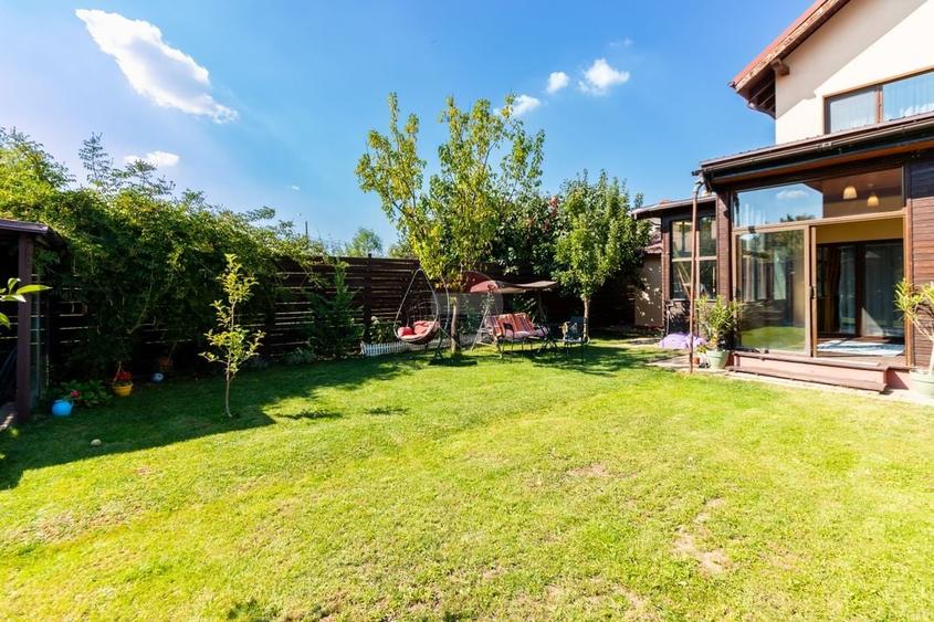 Casă modernă cu 5 camere | Tunari | Grădină spațioasă plus piscină - 21