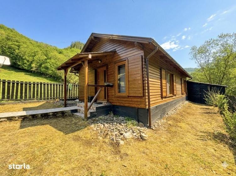 Casă cu 2 camere cu Teren 400 Mp în Măguri