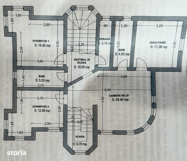 Spațiu comercial, de 81 mp, în Central