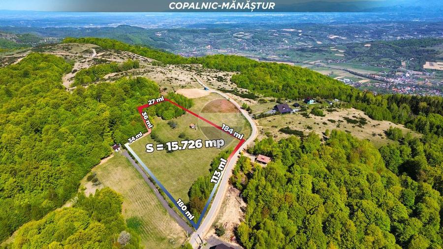 Teren de 15726 mp, în Preluca Nouă
