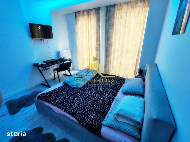Apartament cu 2 camere semidecomandat, mobilat în Între Lacuri