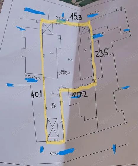 Casă cu Canalizare în Central