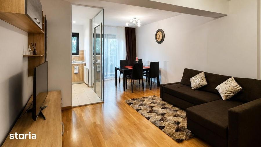 Apartament cu 2 camere, mobilat în Grivița
